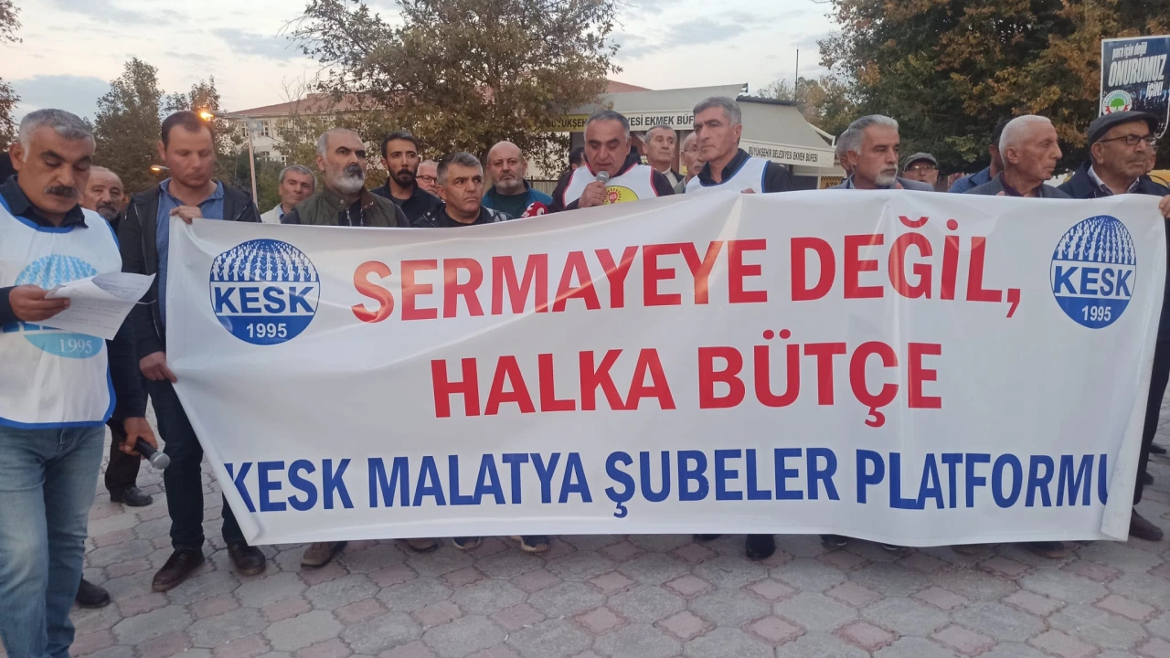 BES Malatya Şubesinden 2027 Yılı Bütçesine Eleştiri!