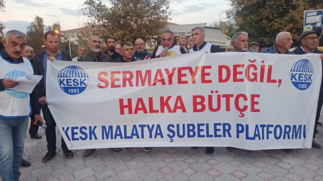 BES Malatya Şubesinden 2027 Yılı Bütçesine Eleştiri!