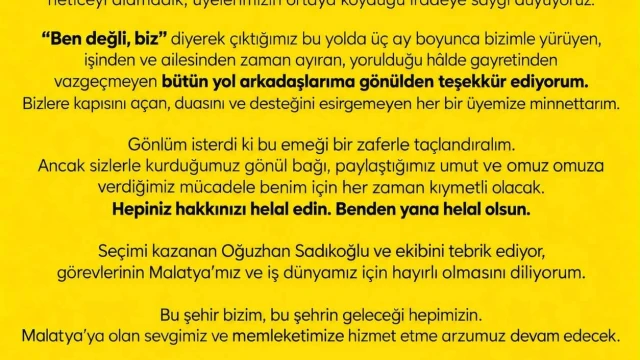 Mahmut Boyraz’dan Teşekkür Mesajı! — Fotoğraf 1