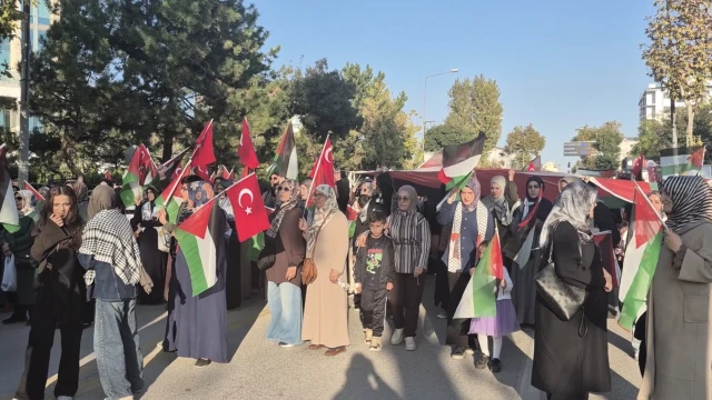 Malatya’da Filistin’e Vicdan Desteği! — Fotoğraf 1