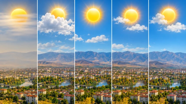 Malatya’da Hafta Sonuna Kadar Yağış Beklenmiyorl