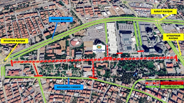 Malatya’da İnönü Caddesi Trafiğe Kapatılacak!