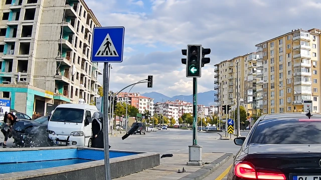 Malatya’da Korkutan Kaza Kamerada!
