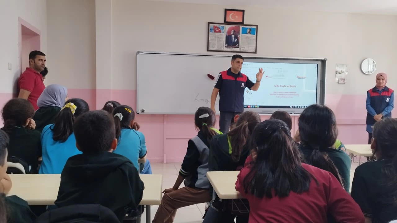Malatya’da Öğrenci Gıda İsrafı Eğitimi