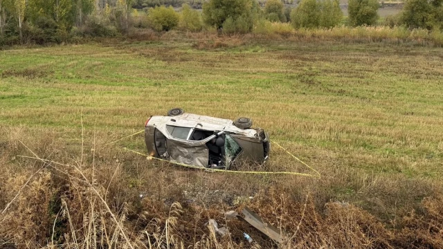 Malatya’da Otomobil Takla Attı; 2 Yaralı