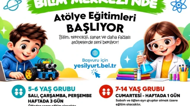 Yeşilyurt Bilim Merkezi’nde Yeni Dönem Kayıtları Başladı — Fotoğraf 1