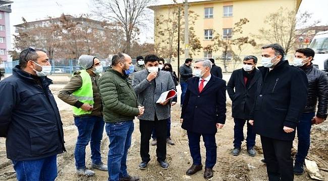 Başkan Çınar,Kentsel Dönüşüm Alanını İnceledi