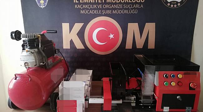 Malatya’da,Kaçak Sigara Operasyonu
