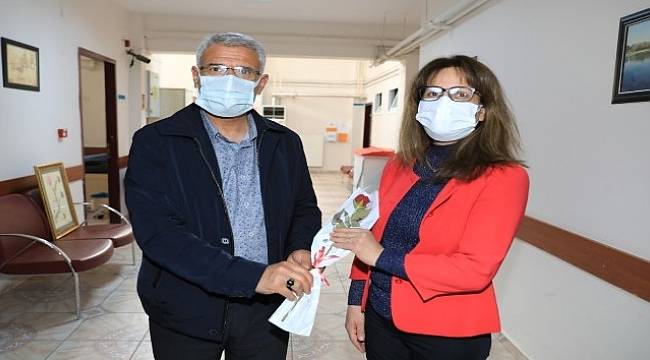 Güder'den Sağlıkçılara Tıp Bayramı Ziyareti