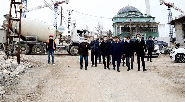 Gürkan,Kentsel Dönüşüm Çalışmalarını Yerinde İnceledi