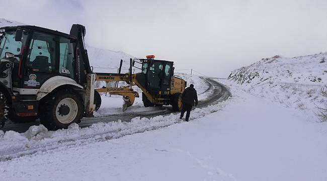 Malatya Büyükşehir Belediyesi’nden ,Kar Mesaisi