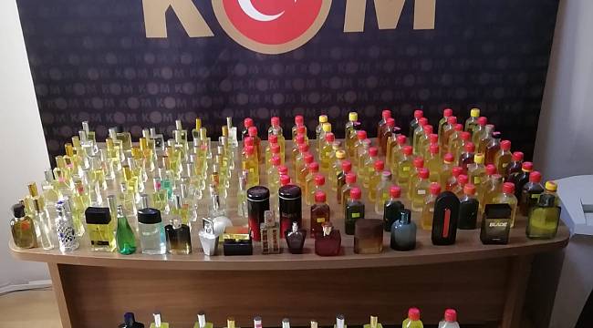 Malatya’da,Kaçak Parfüm Operasyonu