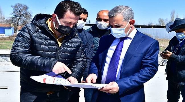 Çınar, Kaynarca'da Yatırım Alanlarını İnceledi