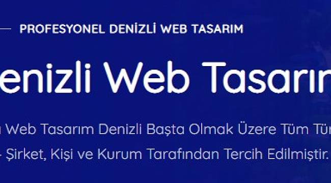 Denizli Web Tasarım 