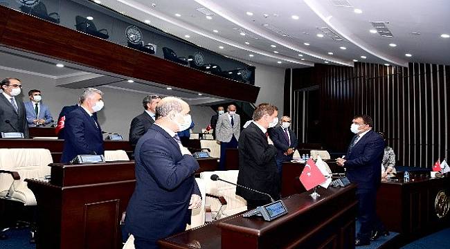 Başkan Gürkan,Yönetici Kadro İle Bayramlaştı