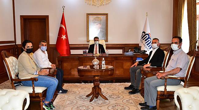 Türkiye Eksperes Haber’den,Vali Baruş’a Ziyaret