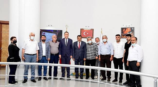 AK Parti Yerel Yönetimlerden Gürkan’a Ziyaret