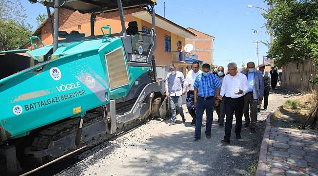 Battalgazi Belediyesinden 7 Sokağa 2 Milyon Yatırım