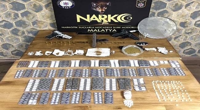 Malatya'da Uyuşturucu Satıcılarına Operasyon