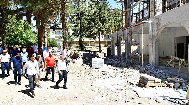 Çınar, Gündüzbey Sosyal Tesisleri'ni İnceledi