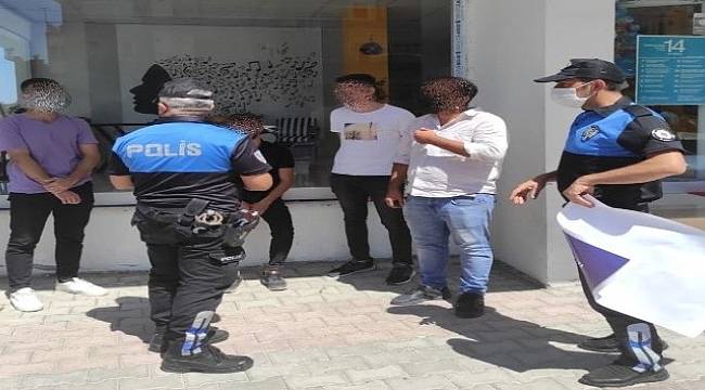 Malatya Polisinden Aşı'ya Destek