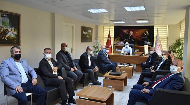 MTSO’dan Başhekime Hayırlı Olsun Ziyareti