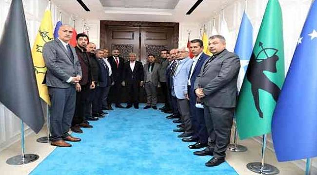 Muhtarlar Derneği'nden Güder'e Ziyaret