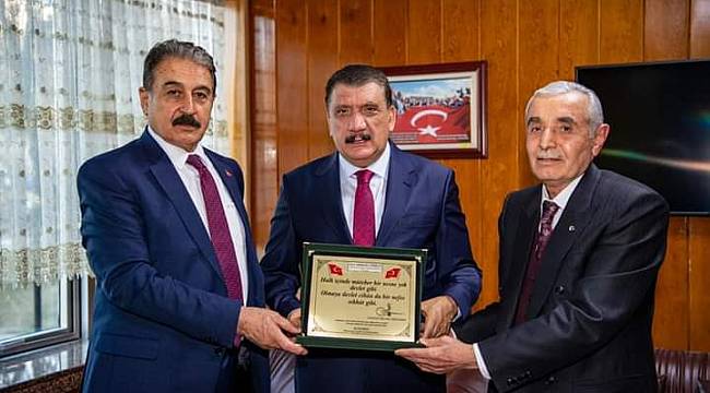 Gürkan ESKKK Başkanı Evren'i Ziyaret Etti