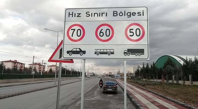 Malatya’da Hız Limitleri Yeniden Belirlendi