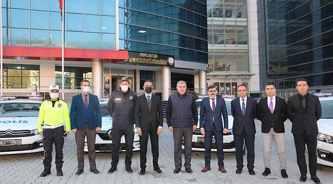 Malatya Emniyetine 12 Ekip Aracı Takviyesi