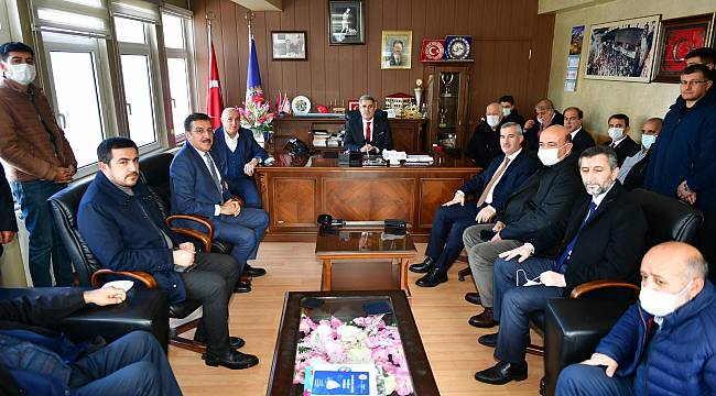 Milletvekili Tüfenkci’den Demiryol-İş Sendikasına Ziyaret