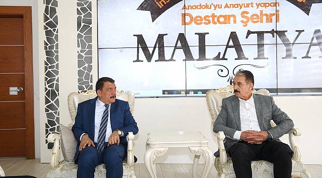 Keskin'den Başkan Gürkan'a Ziyaret
