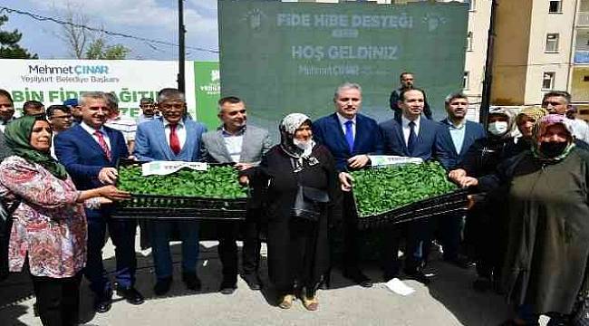 Yeşilyurt'ta Tarımsal Üretime Dev Destek