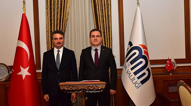 Hakkari Valisi Akbıyık Vali Baruş'u Ziyaret Etti