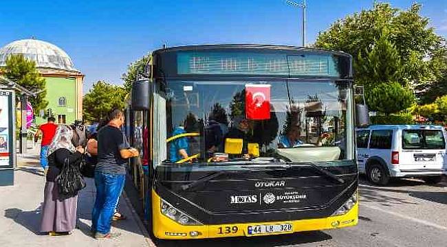 Malatya'da Bayram'da Otobüsler Ücretsiz