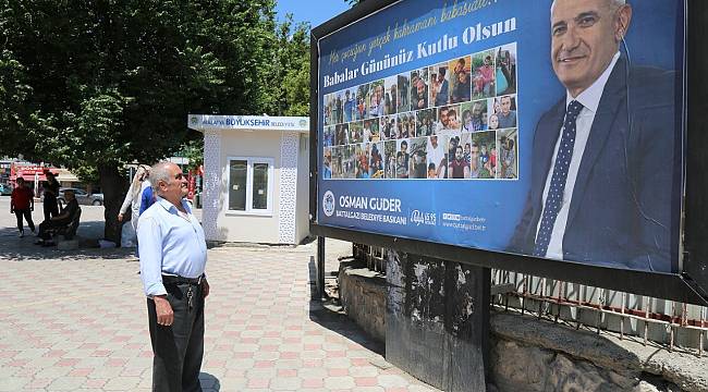 Battalgazi Belediyesi'nden Babalar Günü Jesti