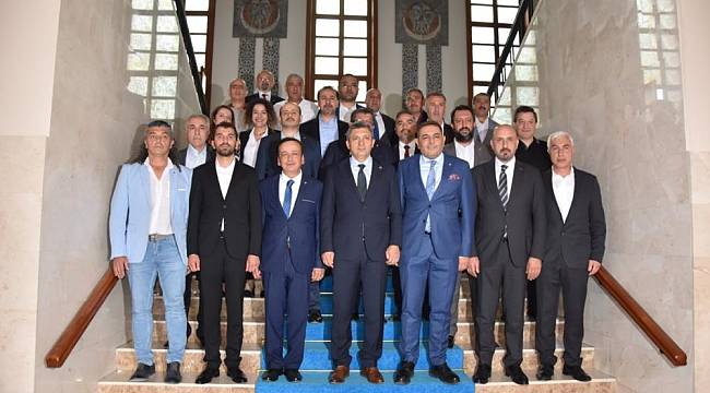 Malatya TSO’dan Vali Şahin’e Hayırlı Olsun Ziyareti