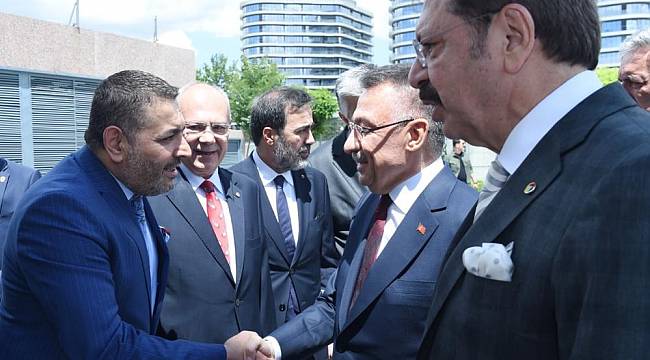 Malatya TSO Üyelerinin Sorunları Fuat Oktay'a Sunuldu