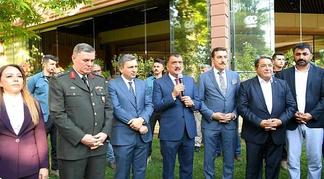 Malatya'da Resmi Bayramlaşma Töreni