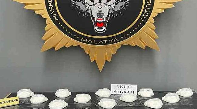 Malatya'da 6 Kilo Uyuşturucu Ele Geçirildi