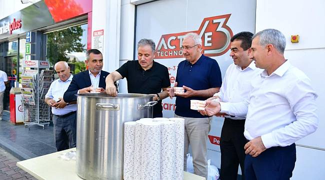 Malatya'da Pekel Petrol A.Ş.den Aşure İkramı 