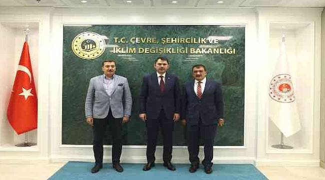 Tüfenkci Ve Gürkan'dan Bakan Kurum'a Ziyaret