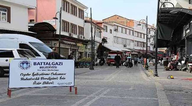 Battalgazi'de, Sokak Yenileme Çalışmaları Sürüyor 