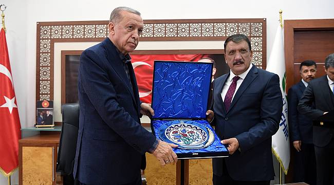 Cumhurbaşkanı Erdoğan'dan Malatya Büyükşehir'e Ziyaret