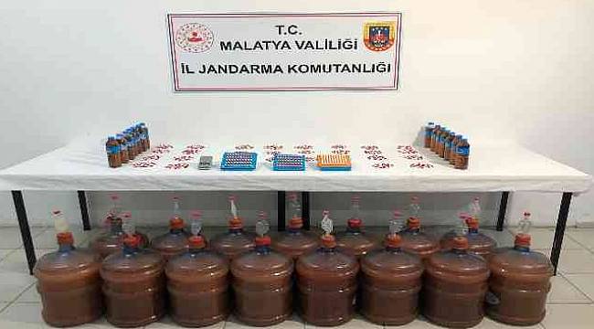 Malatya'da Sahte İçki Operasyonu