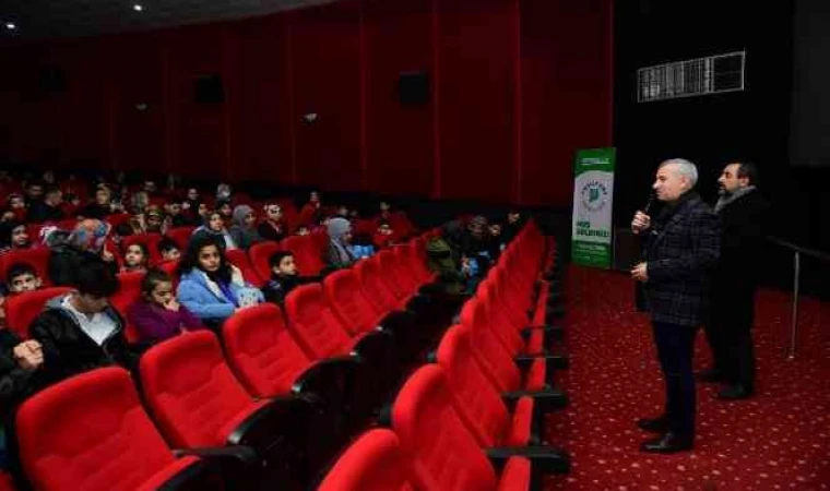 Yeşilyurt'ya Öğrencilere Sinema keyfini