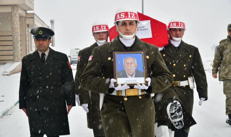 Malatya'da Kore Gazisi İçin Tören Düzenlendi