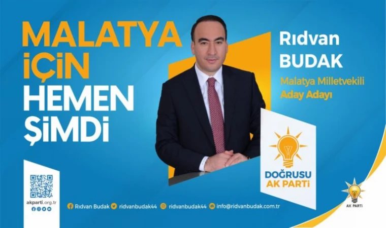 Malatya Ak Parti Temayülünde Rıdvan Budak Farkı..