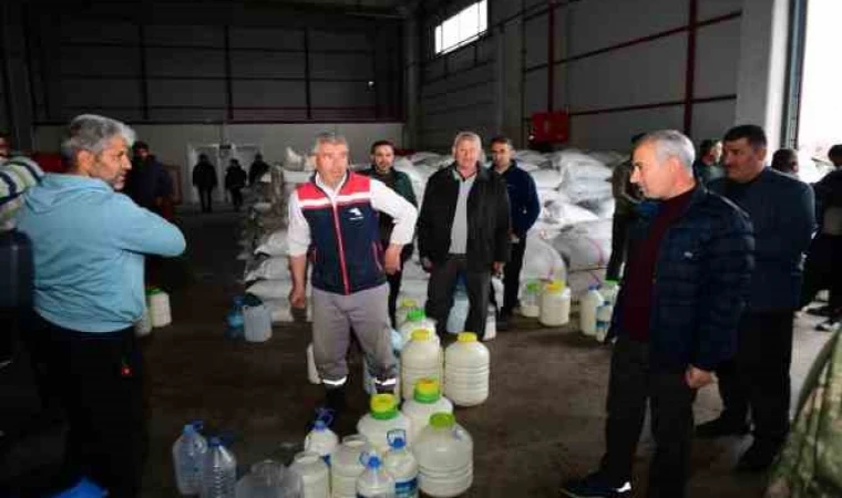 Yeşilyurt'ta Süt Üreticilerine Belediye Desteği
