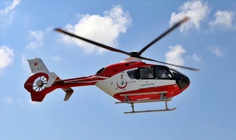 Malatya’da ,Ambulans Helikopter Göreve Başladı